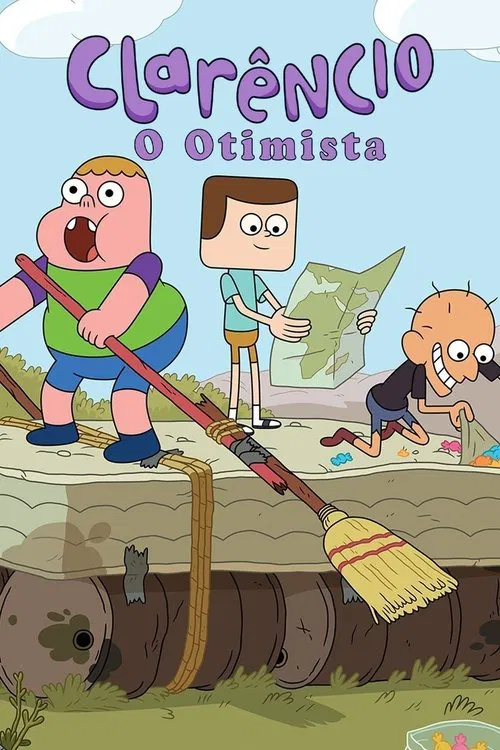 Poster da série Clarêncio, O Otimista