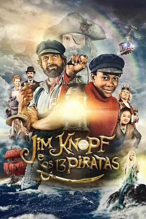Poster do filme Jim Knopf e os 13 Piratas
