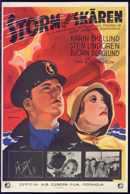 Storm över skären movie poster