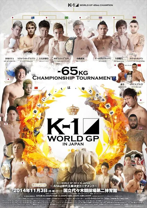 K-1 WORLD GP 2014: 65kg Championship Tournament movie poster
