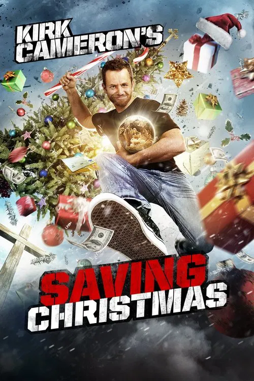 Saving Christmas movie poster