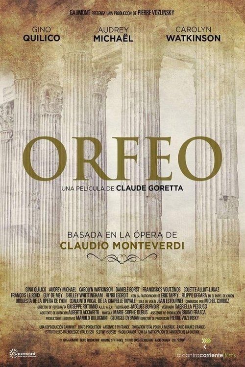 La Favola d'Orfeo movie poster
