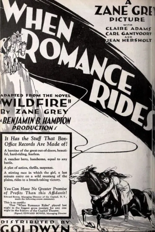 When Romance Rides movie poster