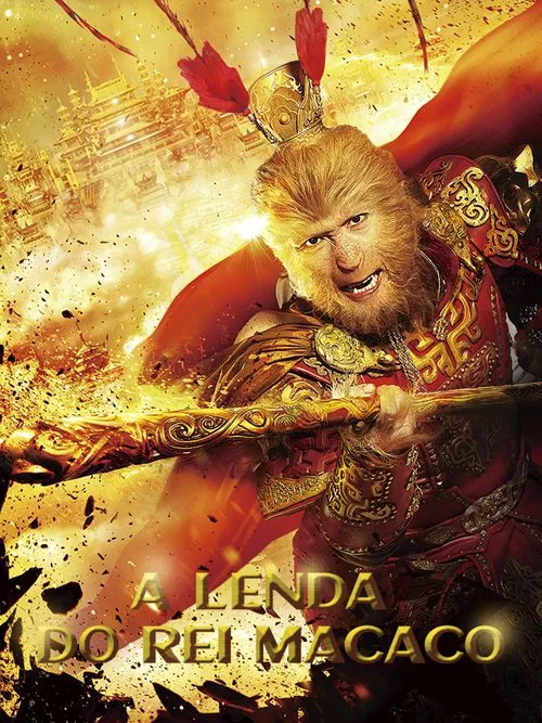 Poster do filme A Lenda do Rei Macaco: Tumulto no Reino Celestial