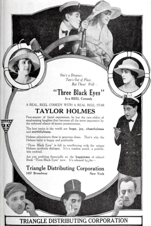 Poster do filme Three Black Eyes
