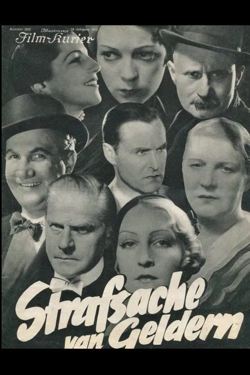 Strafsache van Geldern movie poster