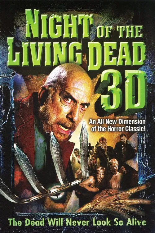 Night of the Living Dead 3D movie poster