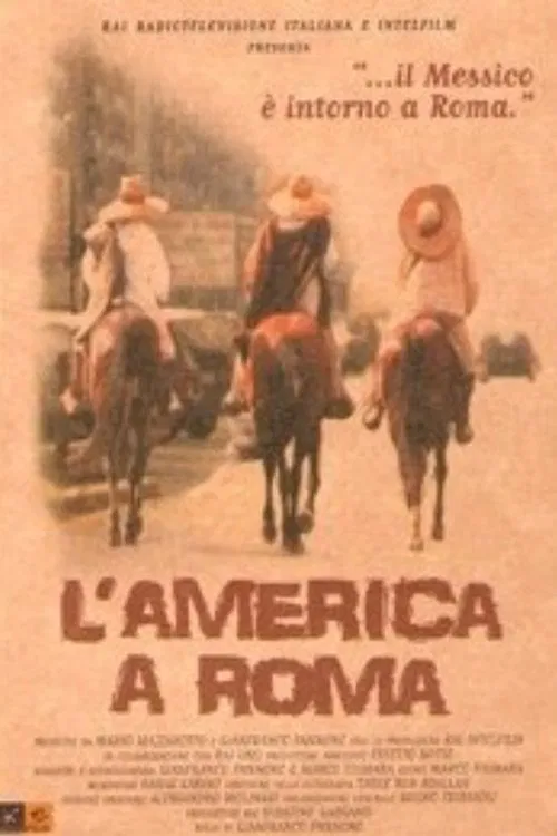 L'America a Roma movie poster