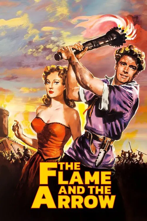 The Flame and the Arrow movie poster