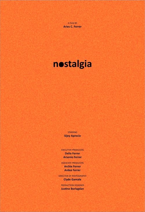 Nostalgia movie poster