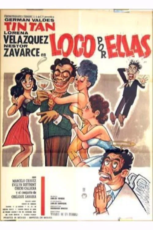 Loco por ellas movie poster