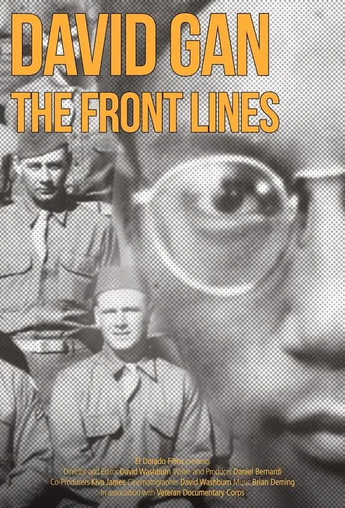 Poster do filme David Gan: the Front Lines