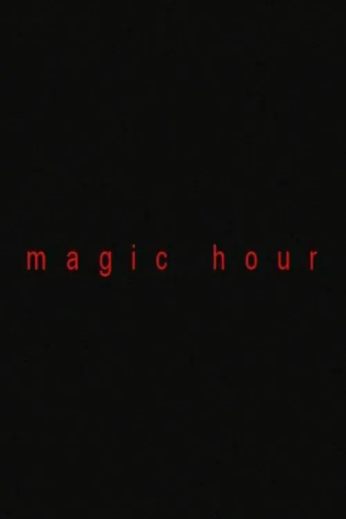 Poster do filme Magic Hour