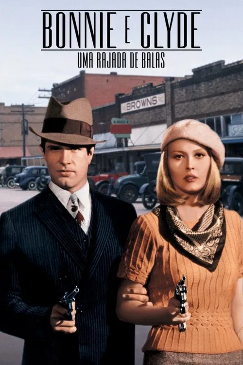 Poster do filme Bonnie e Clyde: Uma Rajada de Balas