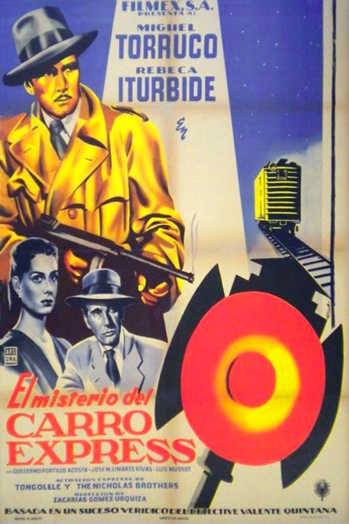 El misterio del carro express movie poster