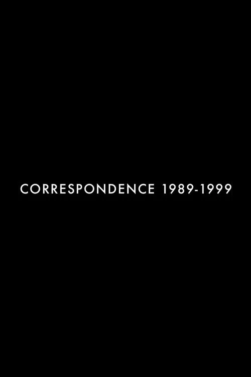Correspondence 1989-1999 movie poster