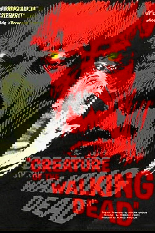 Creature of the Walking Dead movie poster