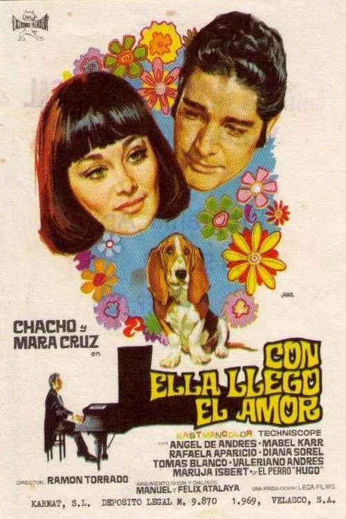 Poster do filme Con ella llegó el amor