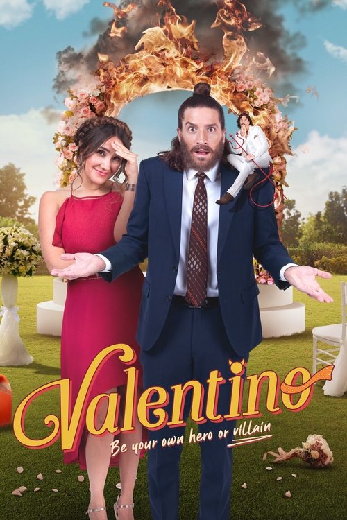 Valentino, be your own hero or villain movie poster