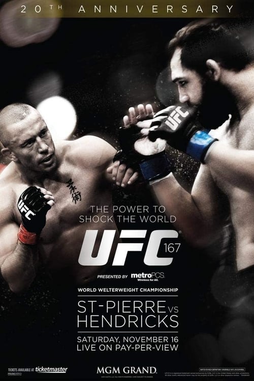 UFC 167: St-Pierre vs. Hendricks movie poster