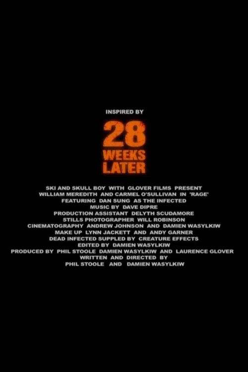 28 Weeks Later: Rage movie poster