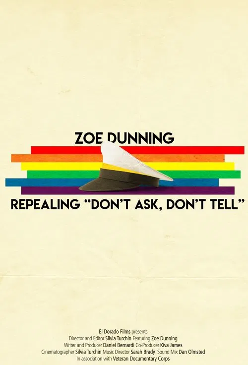 Zoe Dunning: Repealing "Don't Ask, Don't Tell" movie poster