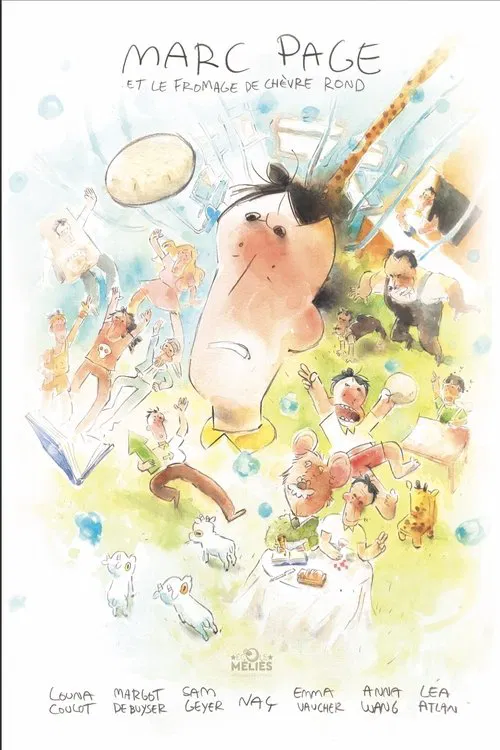 Marc Page and the round goat cheese movie poster