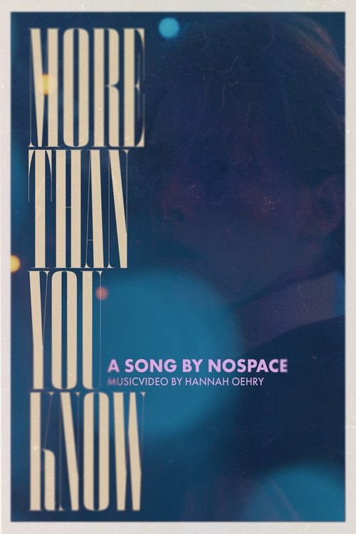 More Than You Know movie poster