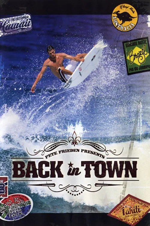 Back in Town movie poster