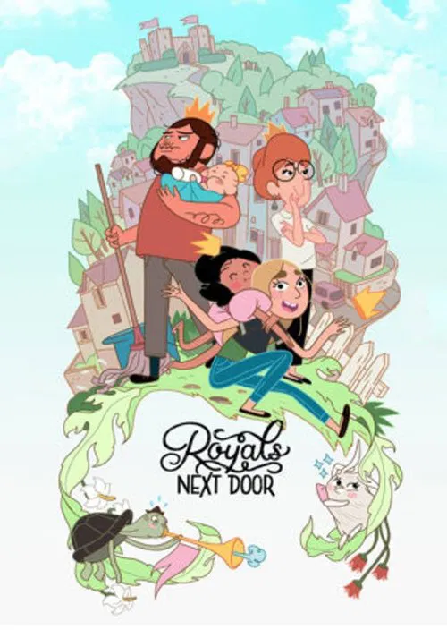 Royals Next Door tv show poster