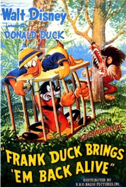 Frank Duck Brings 'em Back Alive movie poster