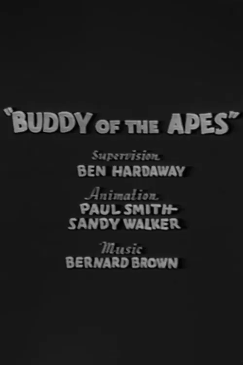 Buddy of the Apes movie poster