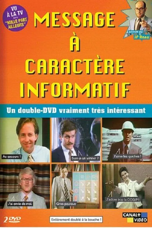 Message à caractère informatif tv show poster