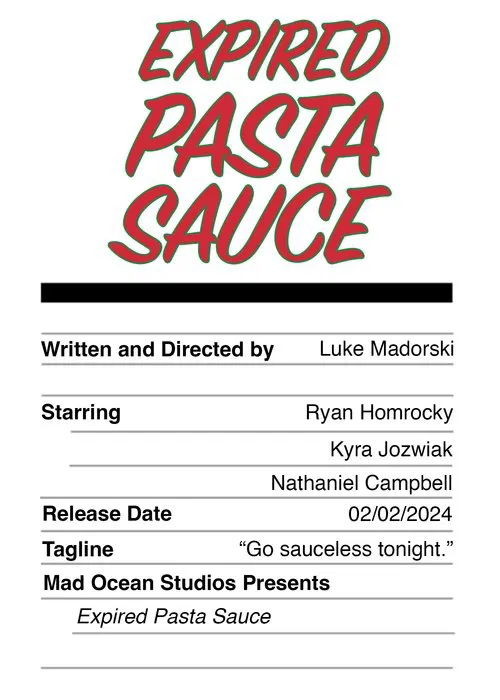 Expired Pasta Sauce movie poster
