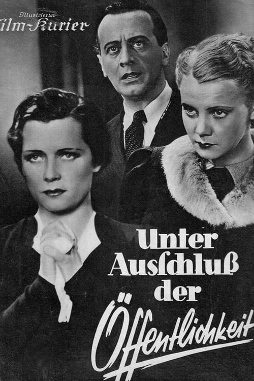 Unter Ausschluß der Öffentlichkeit movie poster