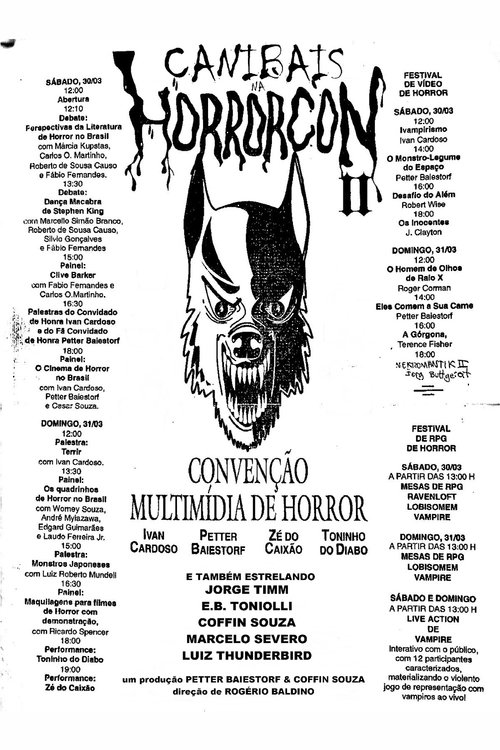 Canibais na HorrorCon movie poster