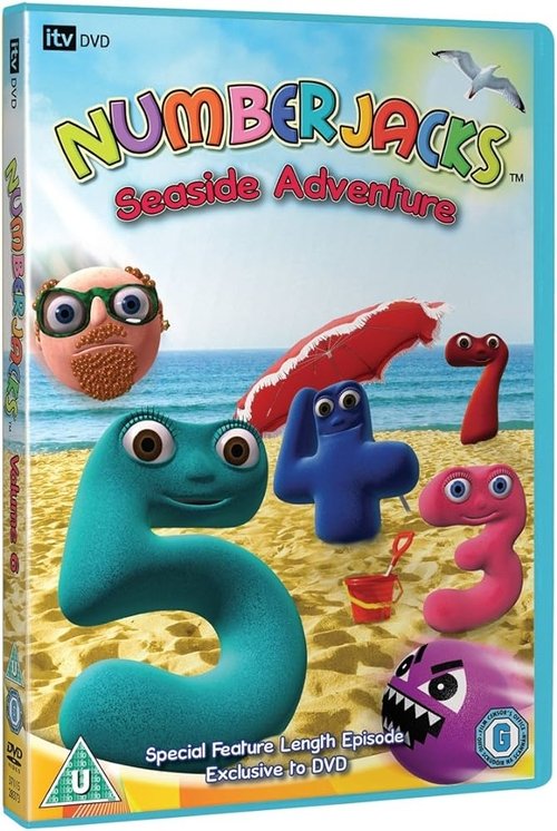 Numberjacks: seaside adventure movie poster