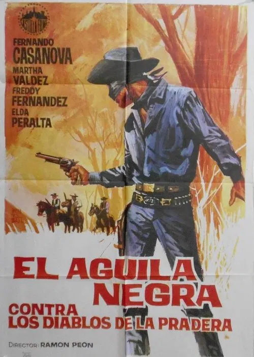El águila negra contra los enmascarados de la muerte movie poster