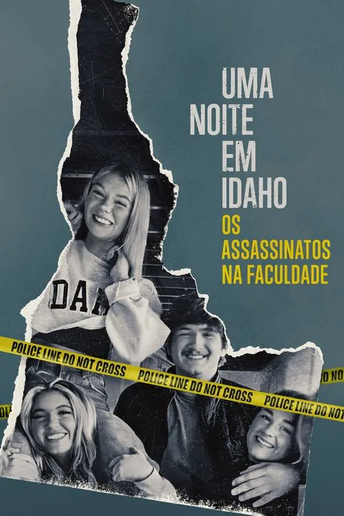 Poster da série Uma Noite em Idaho: Os Assassinatos na Faculdade