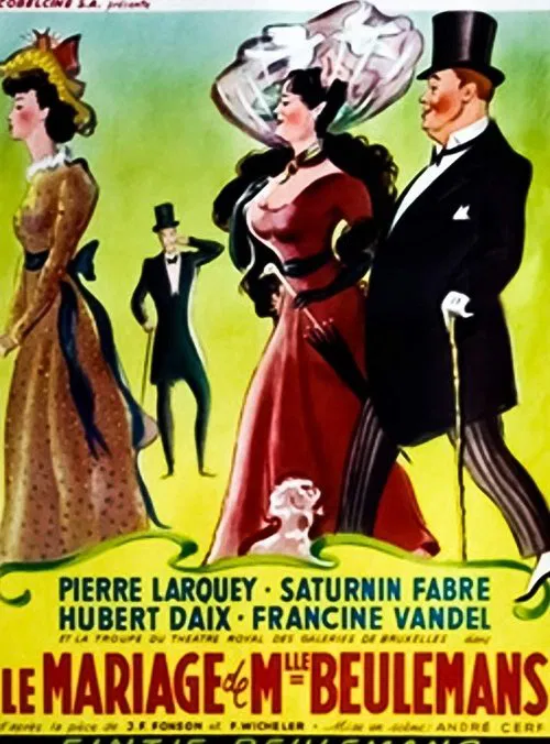 Poster do filme The Marriage of Mademoiselle Beulemans