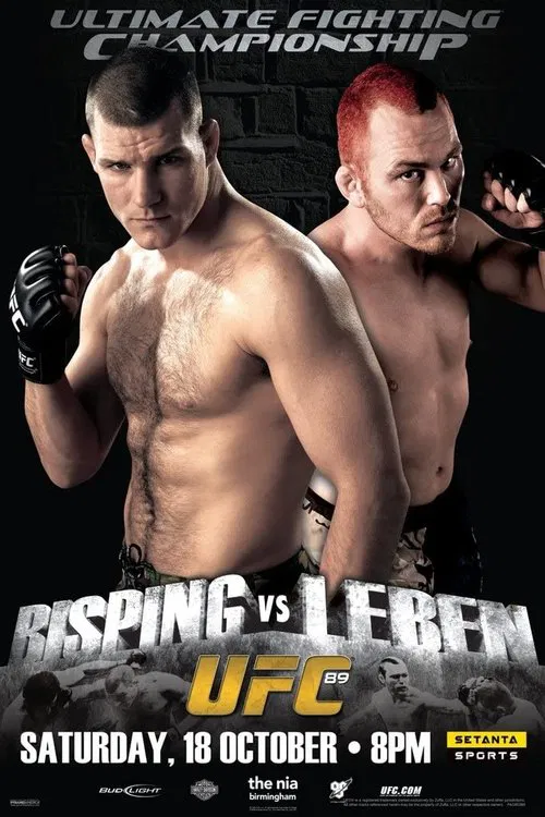 UFC 89: Bisping vs. Leben movie poster