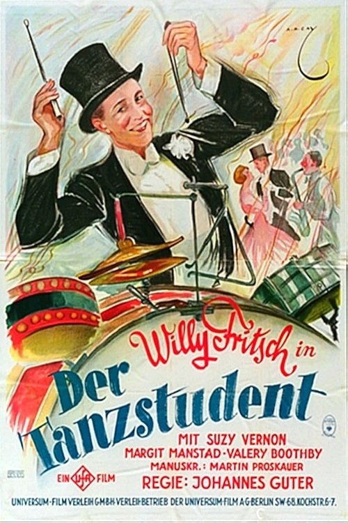 Poster do filme Der Tanzstudent