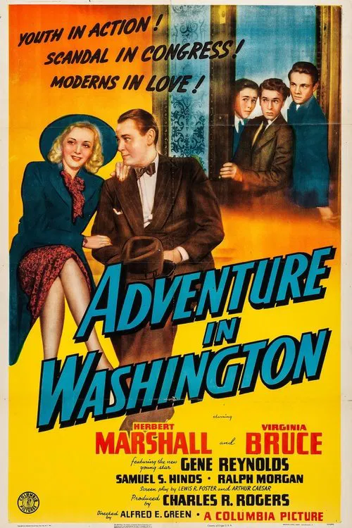 Adventure in Washington movie poster