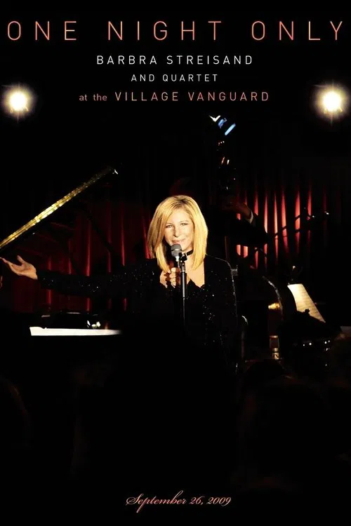 One Night Only: Barbra Streisand and Quartet at the Village Vanguard movie poster