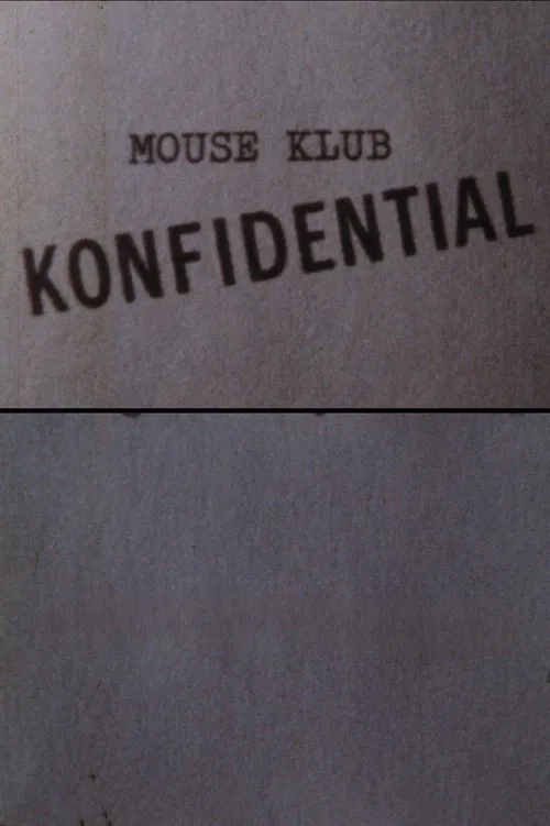 Mouse Klub Konfidential movie poster