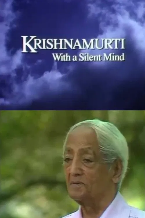 Krishnamurti: With a Silent Mind movie poster