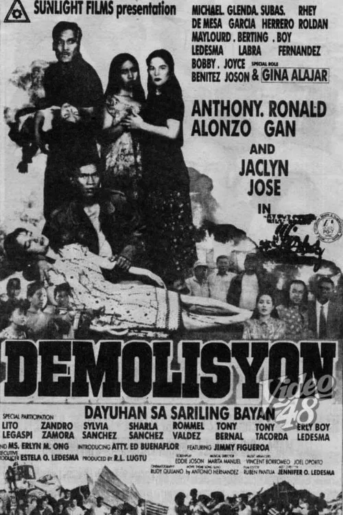 Demolisyon: Dayuhan sa sariling bayan movie poster