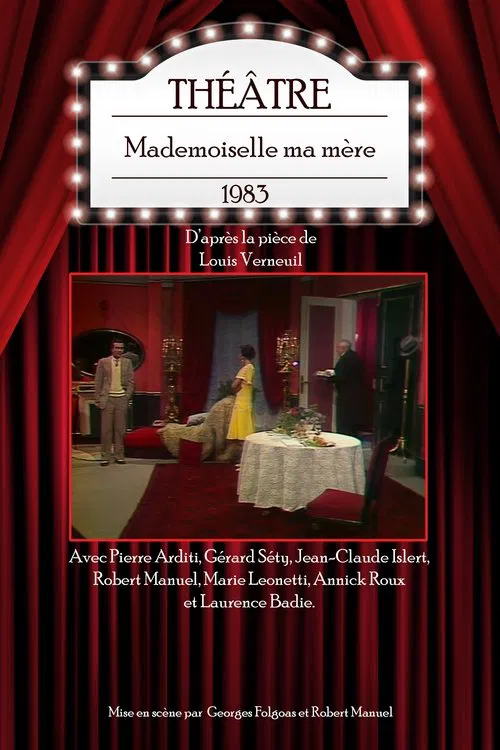 Mademoiselle ma mère movie poster