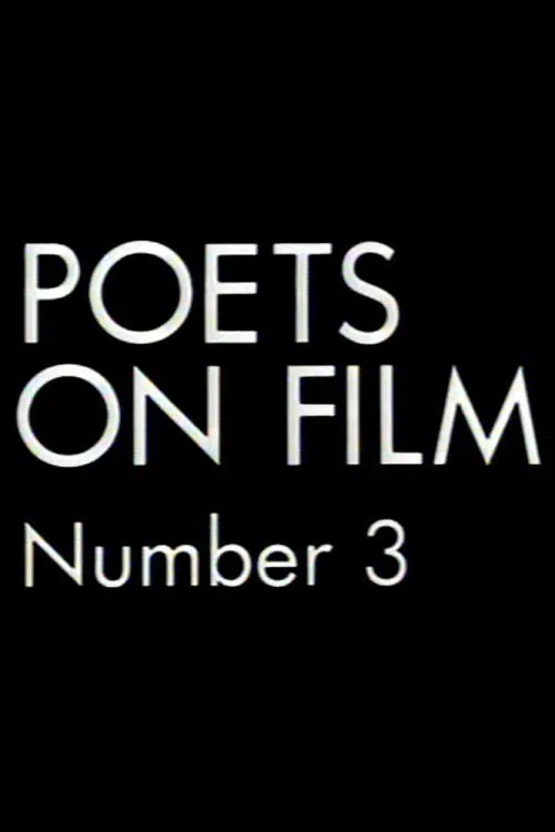 Poets on Film No. 3 movie poster