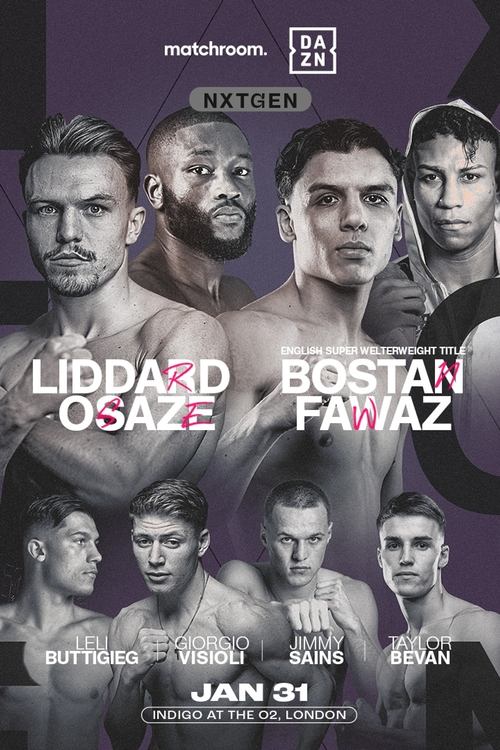 George Liddard vs. Derrick Osaze movie poster